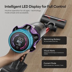 Ultenic Cordless Vacuum Cleaner 55Kpa/650W/80Mins Cordless Stick Vacuum