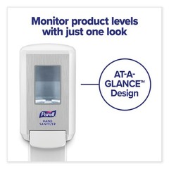 PURELL 512101 CS4 1,200 mL Hand Sanitizer Dispenser – White (1/CT) New