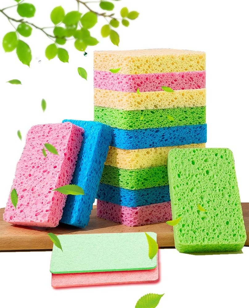 12-Count Kitchen Spons- pred Cellulose Spons