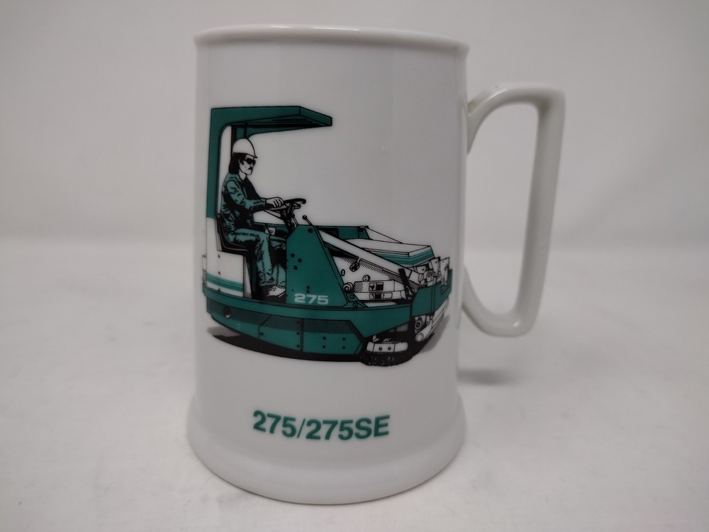 NEW Tennant 275 275SE Floor Scrubber 1986 Team safety Mug