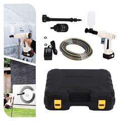 Portable Cordless Battery Powered Pressure Washer For Car Home Garden Wash NEW