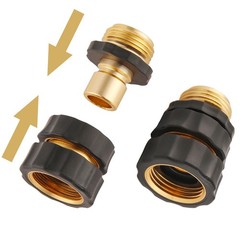 BILAL 12 Piece Quick Connect Hose Fittings for Garden 3/4 inch, 12 pcs Set