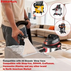Universal Extractor Attachment with 3 Adapters for All Vacs – Portable Cleani…