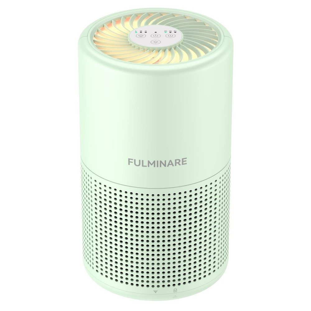FULMINARE Air Purifiers for Home Bedroom H13 HEPA Air Purifier, 3 Speeds, Tim…