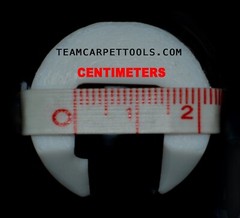 12″ Teflon Glide Carpet Cleaning Wand Standard Low Profile AW29 Tile/Grout HOLED