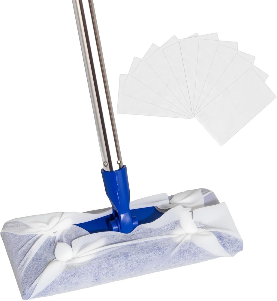 2-in-1 Mops for Floor Cleaning, Dry and Wet Multi, Disposable Dry Wet Cloth |