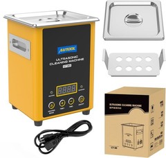 Ultrasonic Cleaning Machine Fuel Inector Cleaner Heating Adjusting Time 1.6L USA