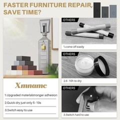 Hardwood Floor Repair Kit – 11 Colors Wood Wax Furniture B-11