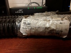 Tennant Hose Assembly 2Cuff 1.5D 024L 160617 [2Pack]