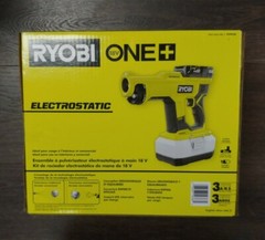 RYOBI ONE+18V Cordless Handheld Electrostatic Sprayer Kit PSP02K
