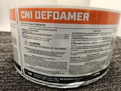 CNI Defoamer 10% Anti-Foam Defoamer Label 149ADFAC