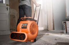 RIDGID 1625 CFM 3‑Speed Portable Air Mover / Blower Fan – AM2560