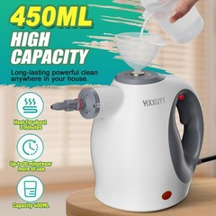 Hxxuyy Multi-Surface Handheld Pressurized Steam Cleaner 13 Pcs Accessory