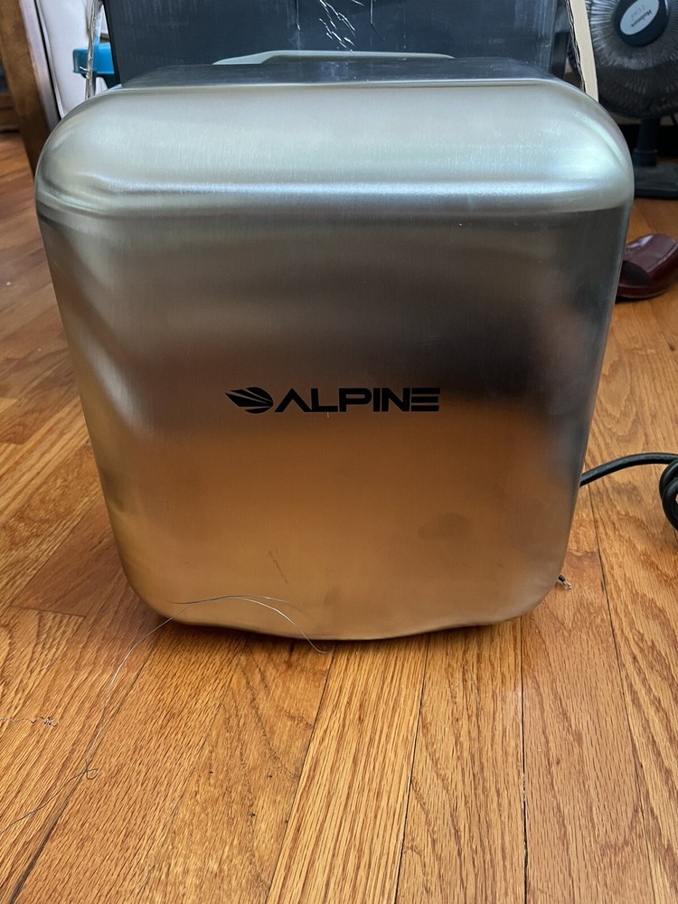 Alpine Hemlock Commercial Automatic Hand Dryer, Stainless Steel Hot Air Hand Blo