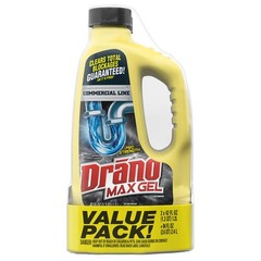 Drano Max Gel Drain Clog Remover and Cleaner for Shower or 42 oz (Pack of 2)