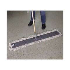 Boardwalk Clip-On Dust Mop Frame, 60w x 5d, Zinc Plated, 2/Pack