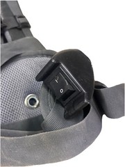 Tennant V-BP-6 Commercial Backpack Vacuum Cleaner-120V No Hose Working Used