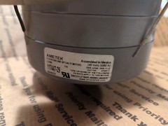 Ametek Vacuum Motor, 240 Volt 3-Stage 117447-29