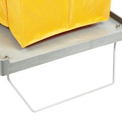 4 Shelf Housekeeping Cleaning Mop Linen Utilty Cart Hotel Janitor Commercial