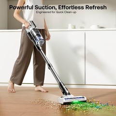Trucozie Cordless Vacuum Cleaner Self-Standing Lightweight Stick Vacuum 50 Mins