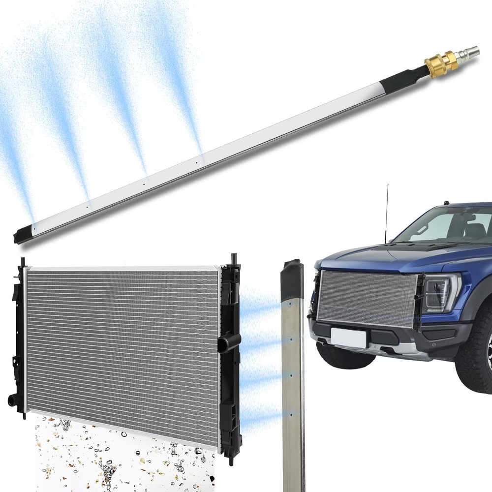 Lucstar Radiator Cleaning Wand,Radiator Genie Water Air