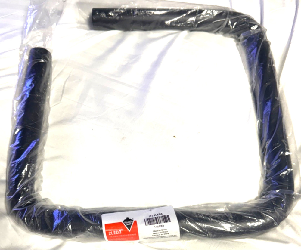 Tough Guy 2LED3 Weight Ring, Coated Steel, Black, For 36″ Cones – NEW