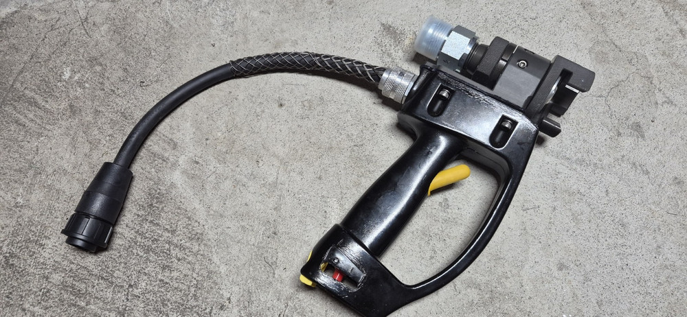 Coldjet Aero Series Industrial Heat Gun Trigger Handle Assembly with Hose/Cable