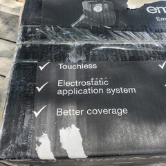 EMist EM360 Electrostatic Cordless Backpack Disinfectant Sprayer – 1 Gal *NEW*