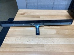 Squeegee 24″ Industrial Galvanized Steel with Rubber Blade LOT of 5