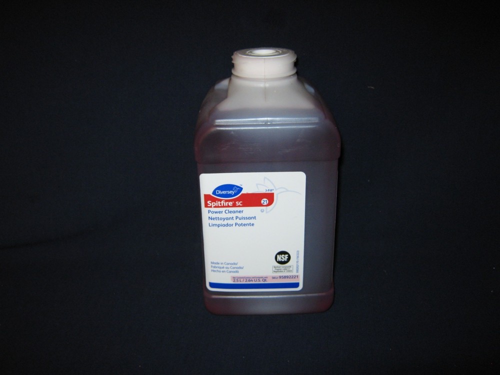 DIVERSEY 21 SPITFIRE SC 2.5L POWER CLEANER CONCENTRATE-J-FILL-FREE SHIP-BIN 1