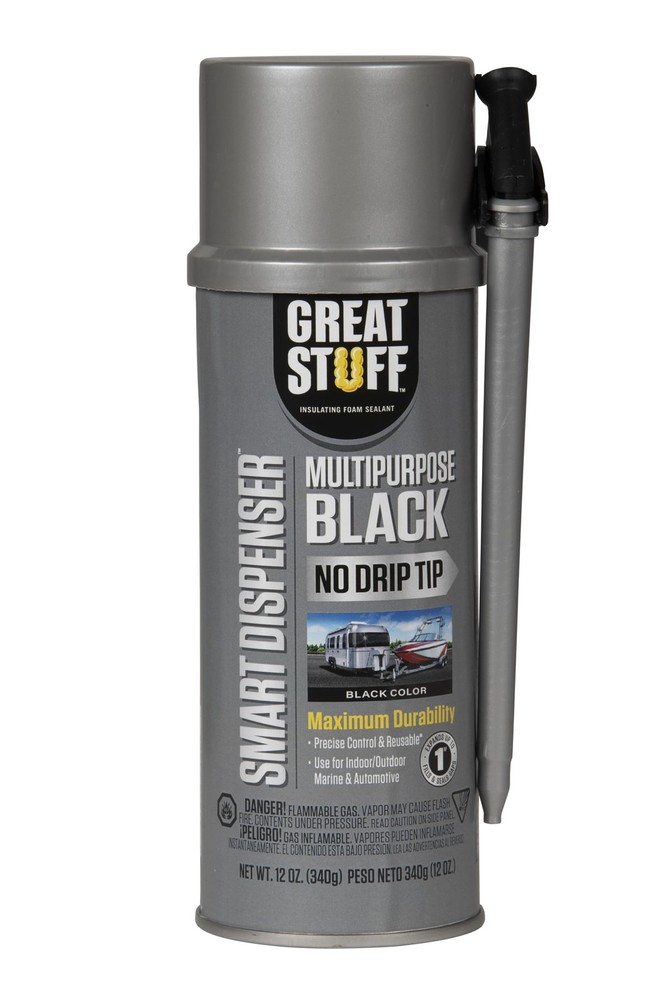 Great Stuff 99112876 Smart Dispenser Multipurpose Black, 12 Oz. 12 Oz., Black