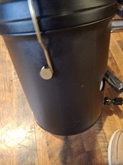 VNTG Cricket Ash Vacuum Fireplace Cleaner Unused VTG w Hose Bags & Extra Pail