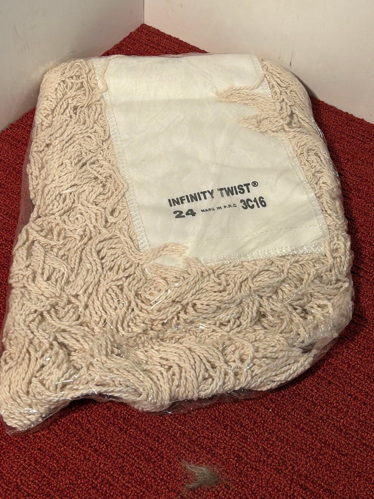 NEW Infinity Twist Dry Dust Mop Head 5″ X 24″ 3C16 (1 ea)