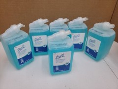 6 X Scott 91553 1 Liter Pro Foam Hair and Body Wash Refill Fresh Scent NEW