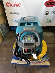 Tennant T500e Walk-Behind Floor Scrubber 32”/24V NewBattery SN1221 Low Hours 272