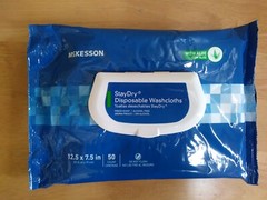 600ct Brand New McKesson StayDry Scented Pack Wipes