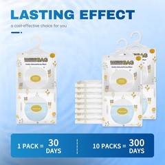 Vacplus Moisture Absorbers Packets, Fragrance Free 5 Pack, 5 pack, White