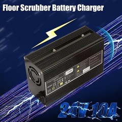 GENRICS 24V 10A Floor Scrubber Battery with for Anderson SB50 Type Red Adapter