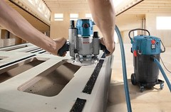 Bosch Vac140Ah 14-Gallon Dust Extractor With Auto Filter Clean And Hepa Filter