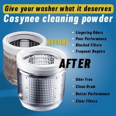 cosynee Washing Machine Cleaner, Washer 8 Ounce (Pack of 1), Powdered