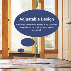 Storm Door Sweep Replacement for Larson & Pella 39.6in, 2*Style 1