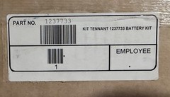 New Tennant i-mop XXL Battery Kit 1237733 Genuine OEM