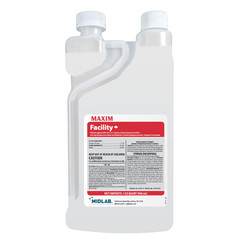Midlab Maxim Facility+ Hospital Disinfectant Cleaner & Deodorant Concentrate 1Qt