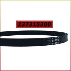 137315300/134719300 Dryer Drum Drive Belt – Replacement Part Exact Black