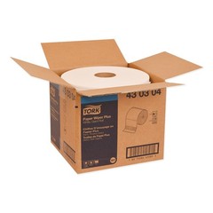 Tork 430304 11.1 in. x 12 in. Paper Wiper Plus – White (1 Roll/Carton) New