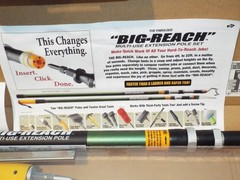 Useful Tool Co Jimmy Hi Reach Big Reach Multi Use Ext Pole Kit New