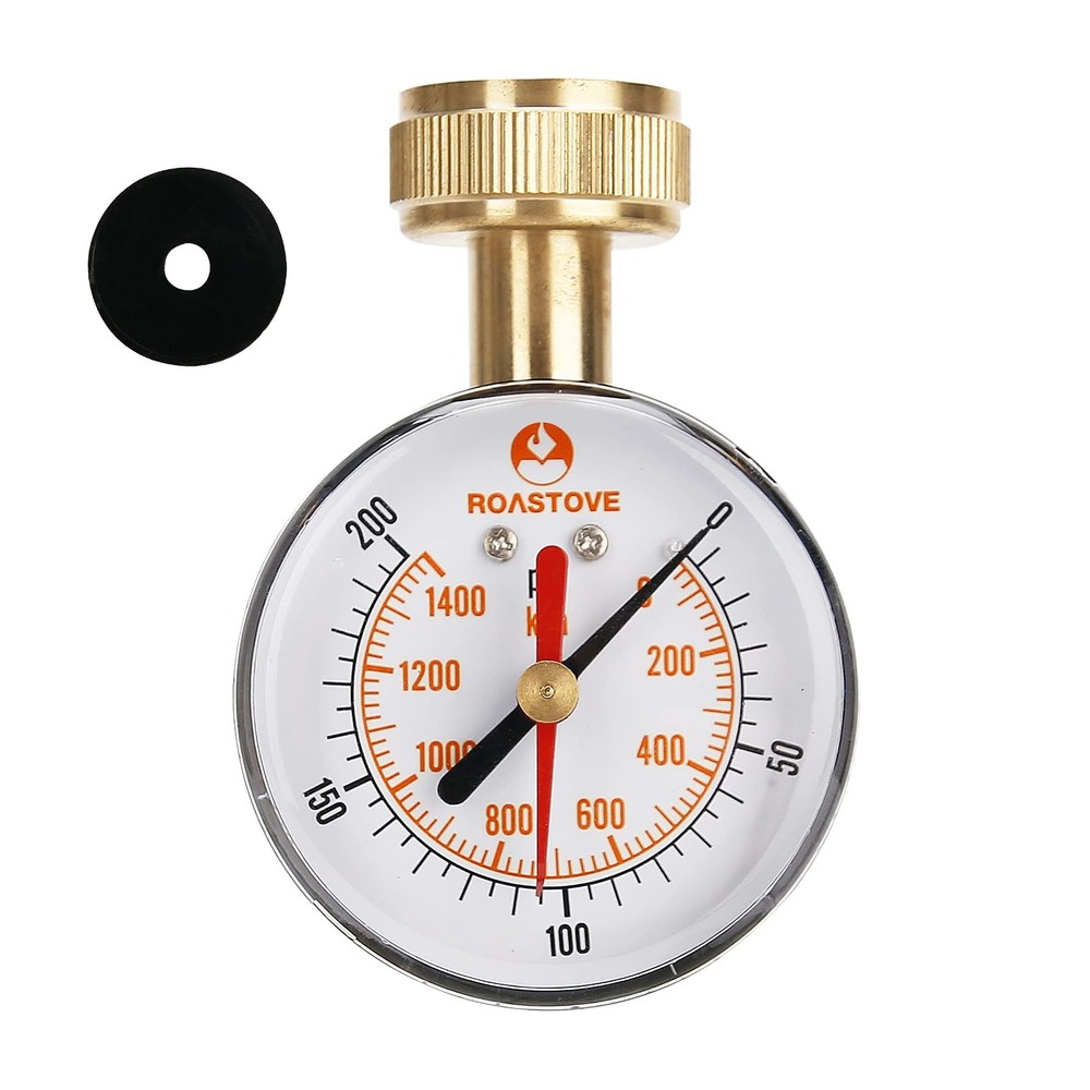 Roastove 2-1/2″ Water Pressure Test Gauge,House Dry