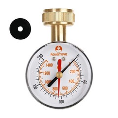 Roastove 2-1/2″ Water Pressure Test Gauge,House Dry