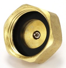 Tire Inflation Schrader Valve to Garden Hose and Outdoor 3/4 inch, Brass