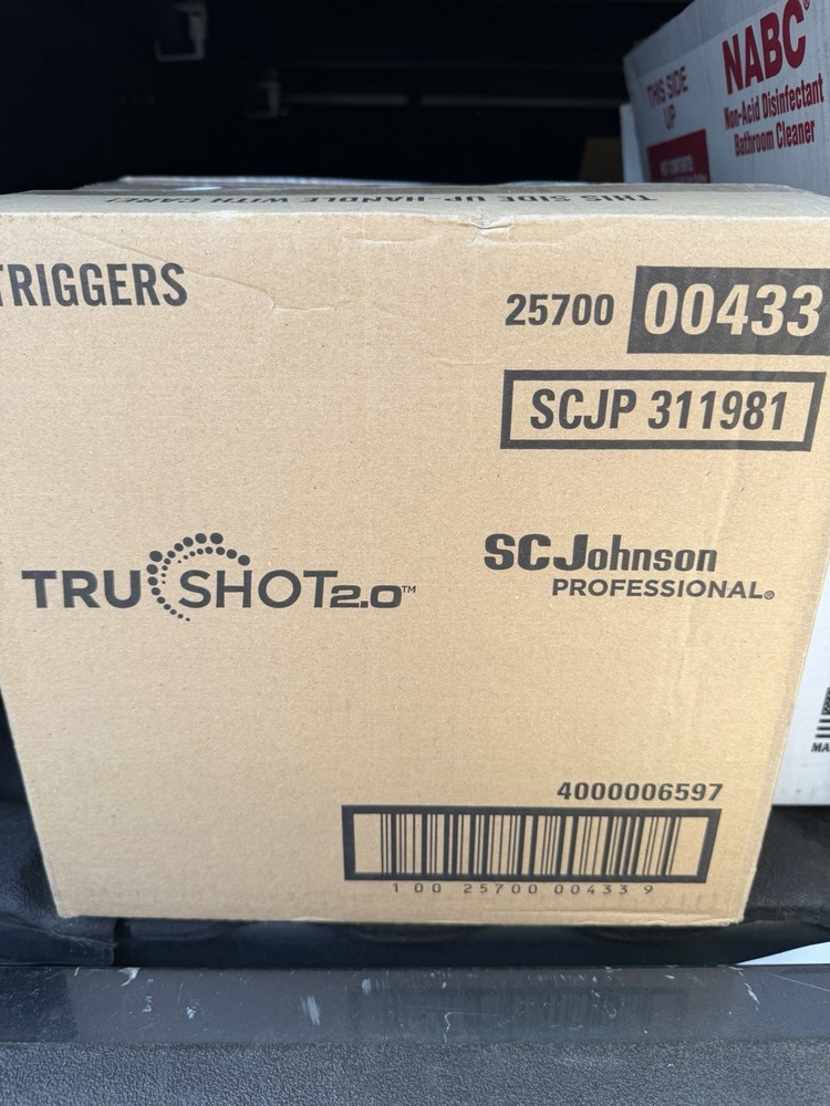 SC Johnson Professional TruShot 2.0 Disinfectant Cleaner Box MPN 00433